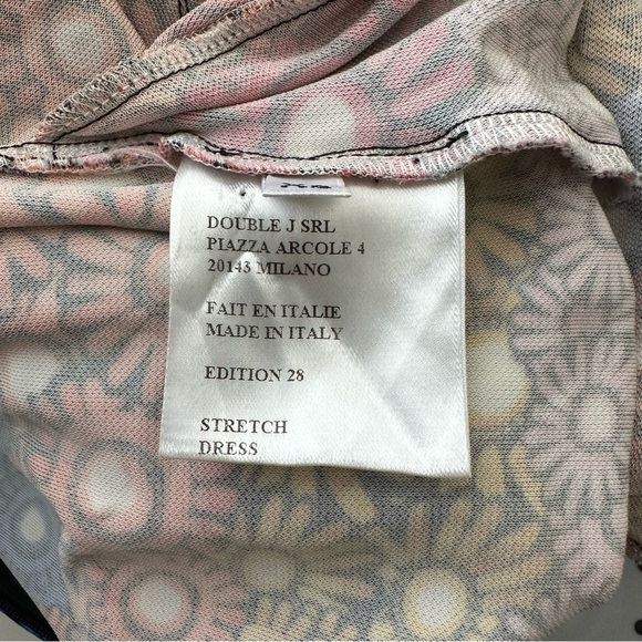 LA DoubleJ Crepe Jersey Stretch Midi Coverup Beach Dress in Pride Daisy size XS - Picture 14 of 16